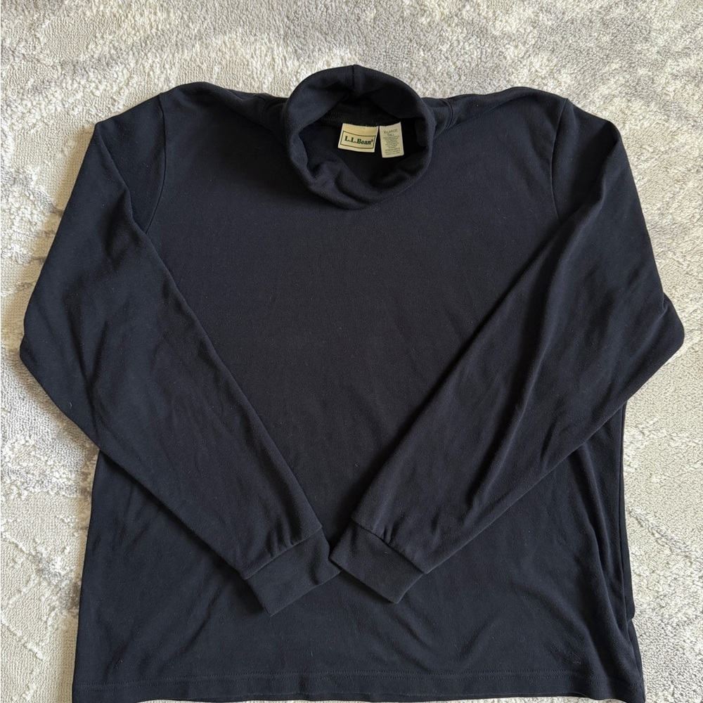 Vintage L.L. Bean Women’s Dark Turtleneck Sweater